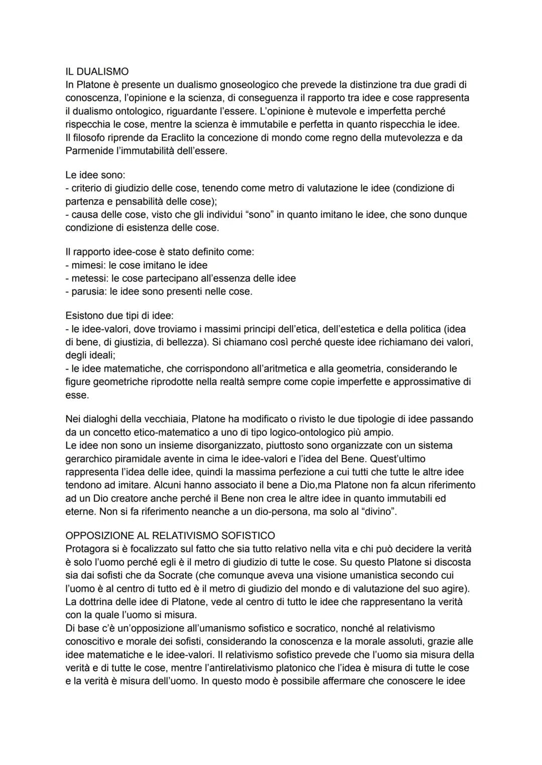 PLATONE
VITA
Nasce ad Atene intorno al 428 a.C., durante la guerra del Peloponneso (431-404 a.C.,
terminata con la vittoria di Sparta su Ate