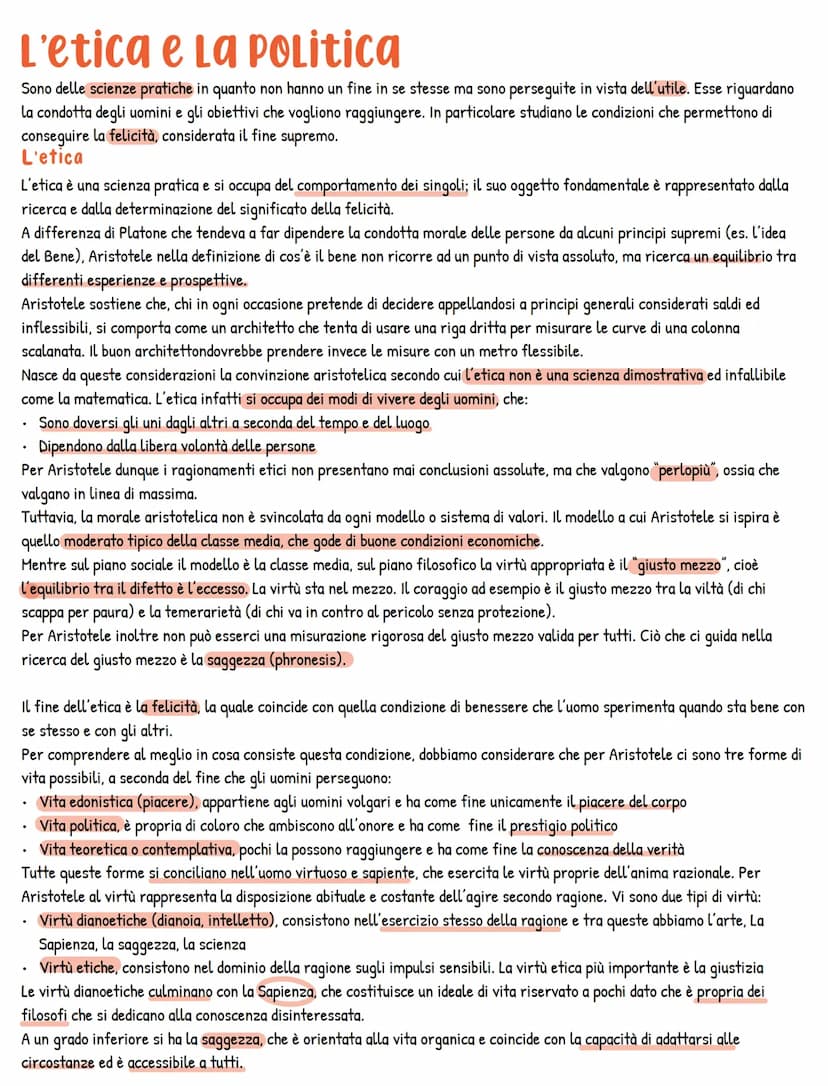 La metafisica
La metafisica è la scienza fondamentale perché si occupa delle caratteristiche universali dell'essere. È la filosofia prima
pe