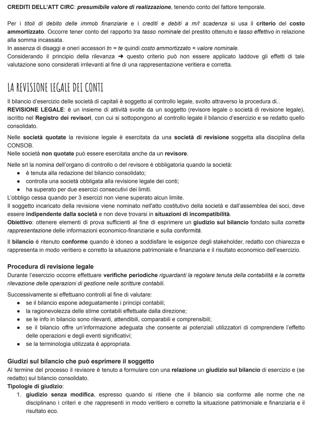 IL BILANCIO D'ESERCIZIO
Bilancio d'esercizio → stato patrimoniale, conto economico, nota integrativa, rendiconto finanziario.
Viene redatto 