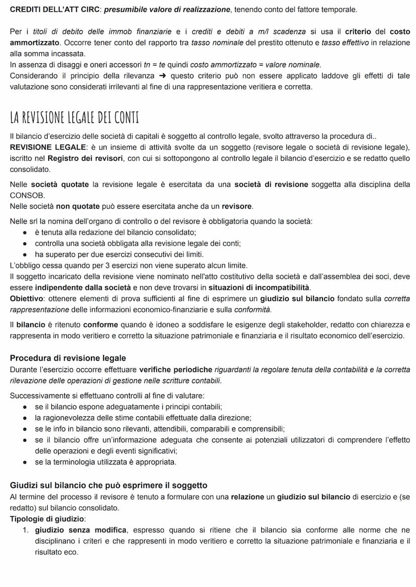IL BILANCIO D'ESERCIZIO
Bilancio d'esercizio → stato patrimoniale, conto economico, nota integrativa, rendiconto finanziario.
Viene redatto 