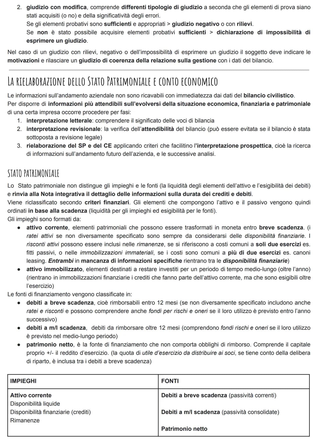 IL BILANCIO D'ESERCIZIO
Bilancio d'esercizio → stato patrimoniale, conto economico, nota integrativa, rendiconto finanziario.
Viene redatto 