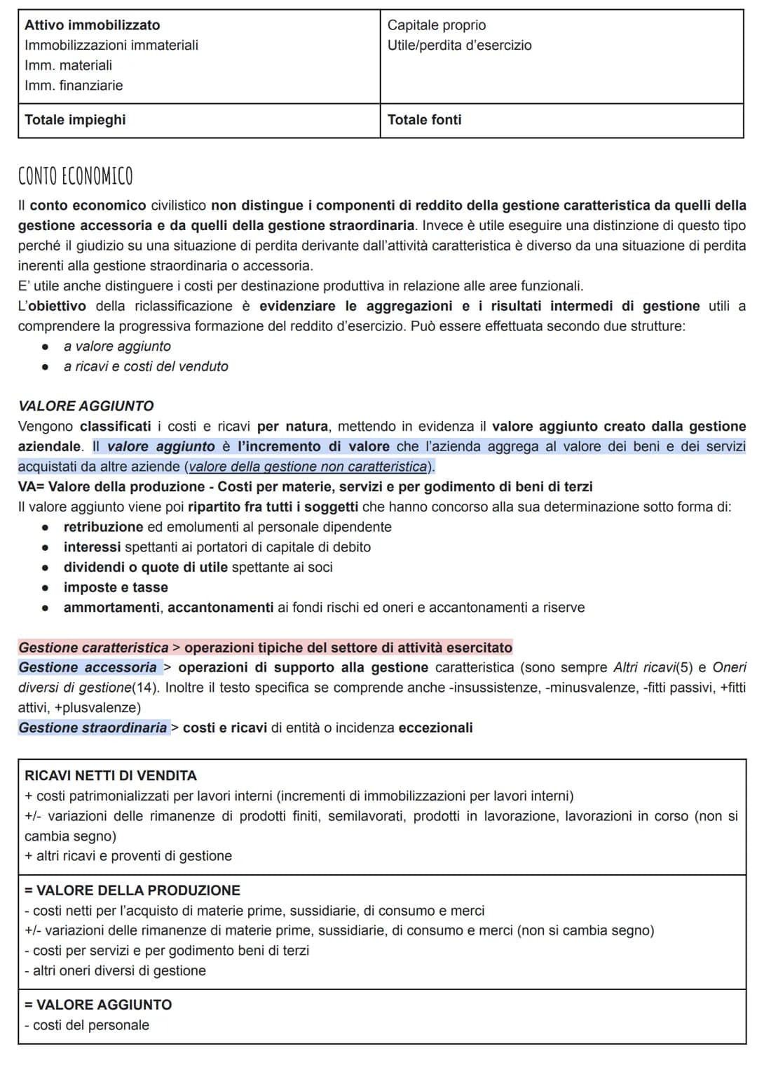IL BILANCIO D'ESERCIZIO
Bilancio d'esercizio → stato patrimoniale, conto economico, nota integrativa, rendiconto finanziario.
Viene redatto 