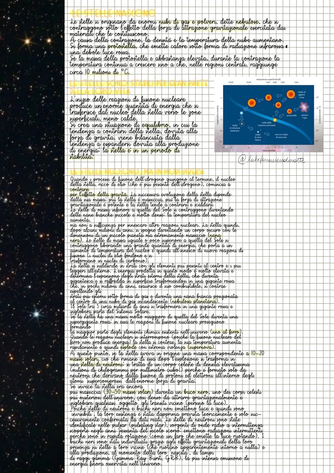 LE
telle
COSA SONO
•Le stelle sono corpi celesti formati
prevalentemente da idrogeno ed elio
(gas incandescenti) legati assieme
dall'attrazi