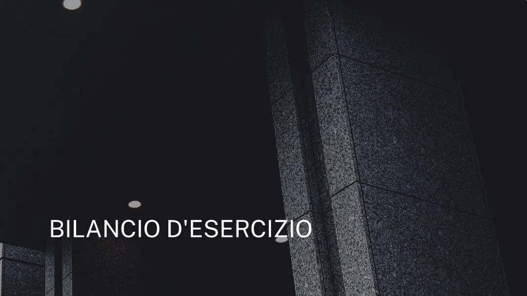 bilancio d’esercizio
