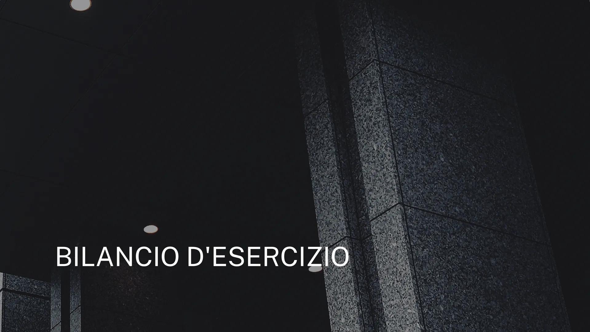 BILANCIO D'ESERCIZIO è un insieme di documenti
contabili che ogni azienda deve
redigere periodicamente alla
fine di ogni esercizio
amministr