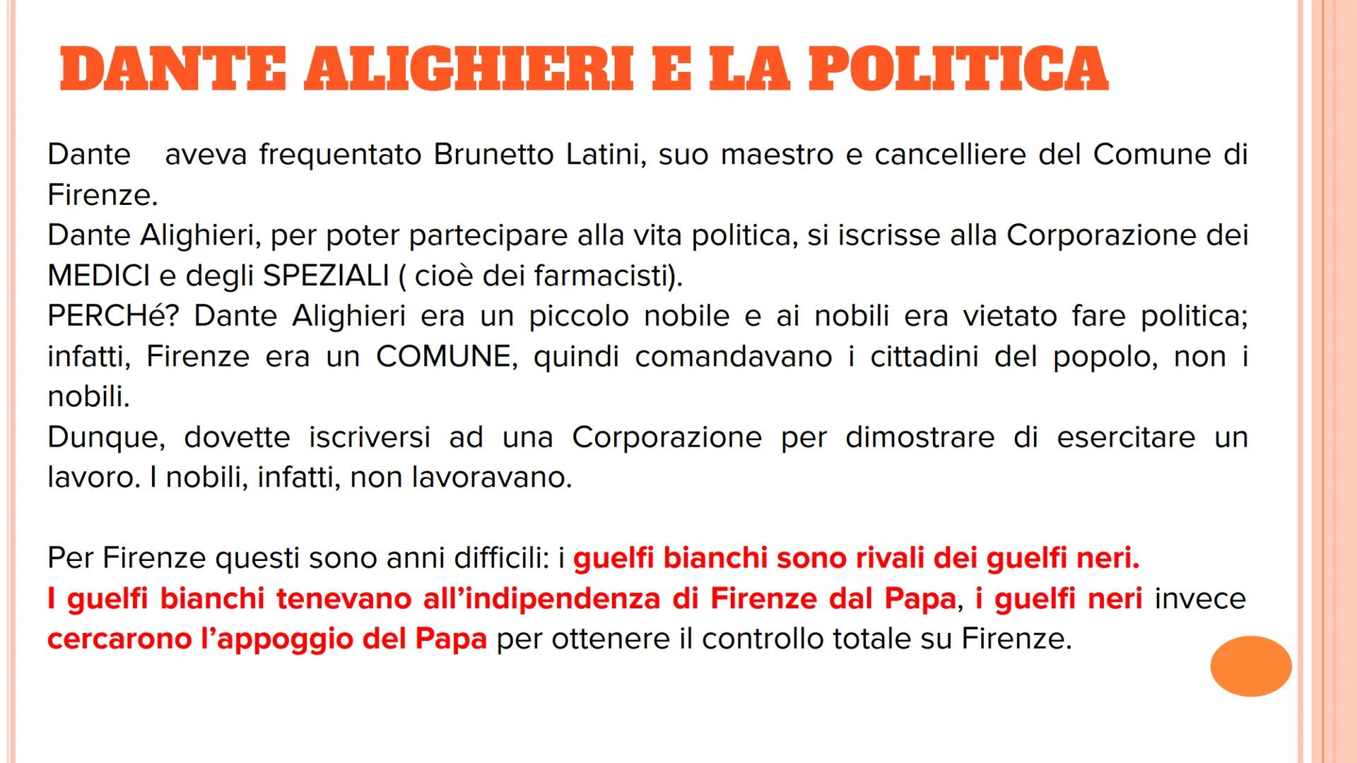 # DANTE ALIGHIERI (LA VITA DAL LIBRO DI
# TESTO TRECCANI)

Dante alighieri nacque a Firenze tra
il maggio e il giugno 1265. Rimasto
orfano d