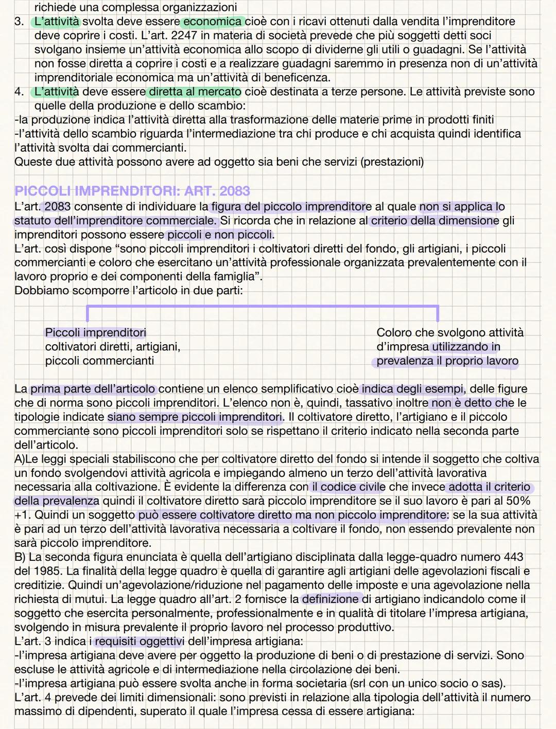 DIRITTO COMMERCIALE
Il diritto commerciale è un ramo del diritto privato che disciplina i rapporti tra soggetti che svolgono
un' attività ec