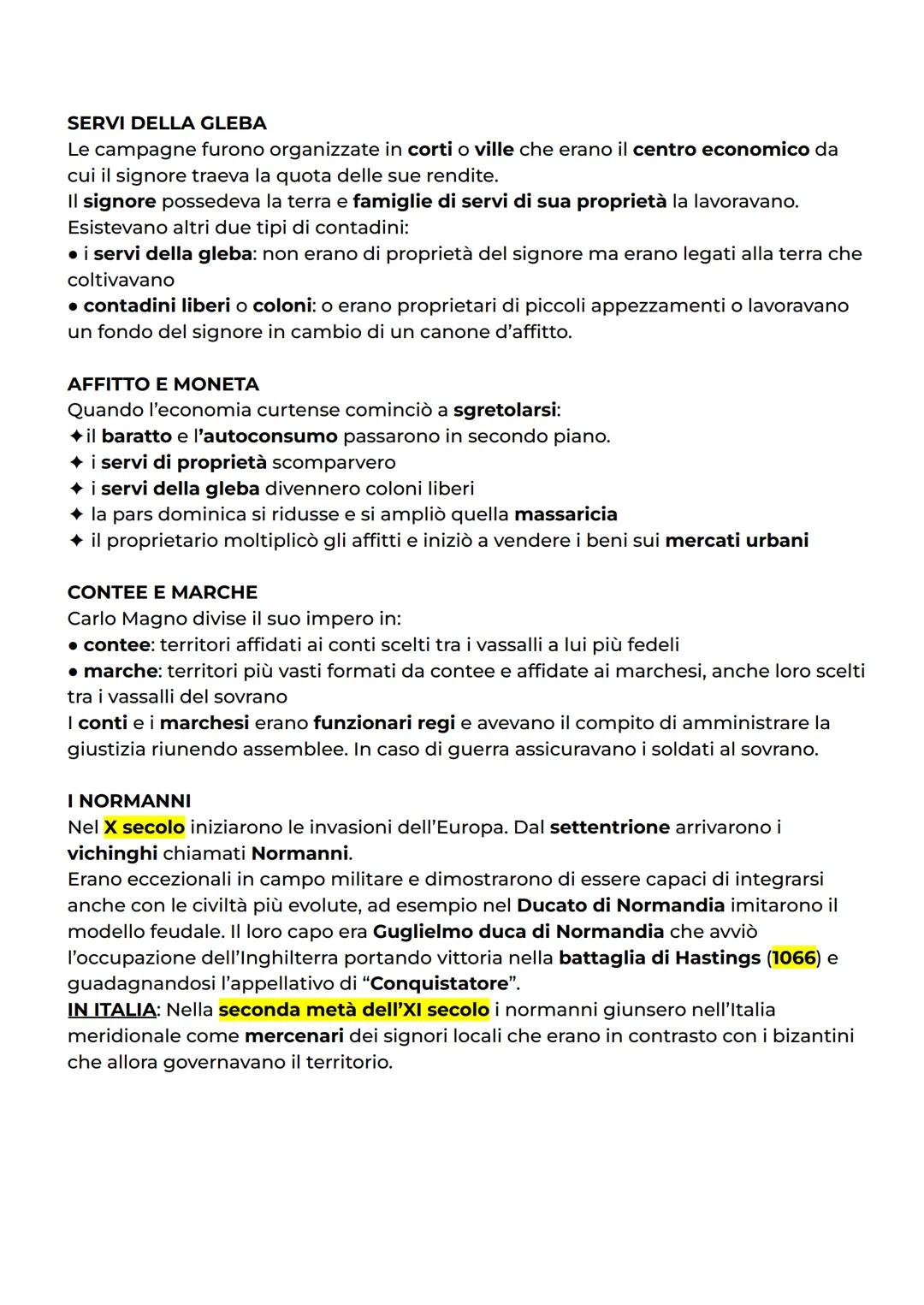 MEDIOEVO
Il termine Medioevo significa “età di mezzo" ed inizia con il crollo dell'impero
romano d'occidente (476 d.C.) e termina nel 1492 c