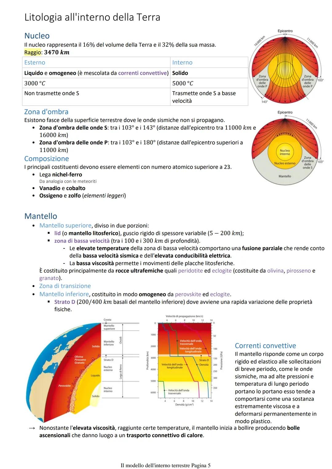 La struttura stratificata della Terra
Discipline che forniscono informazioni indirette sulla struttura terrestre: geofisica, geochimica e pe