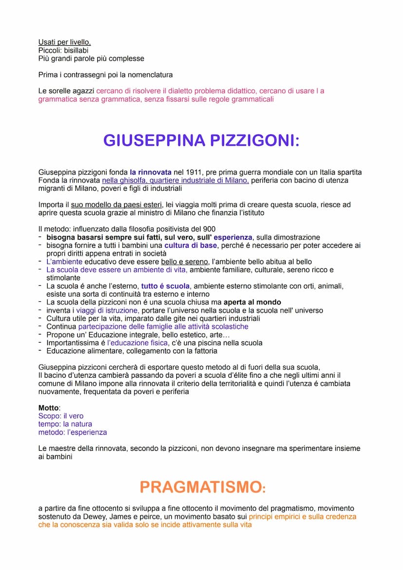 PEDAGOGIA DEL 900:
Movimento attivista, ottocento e novecento
Cambiamenti:
Industrializzazione, concentrata principalmente in area inglese e