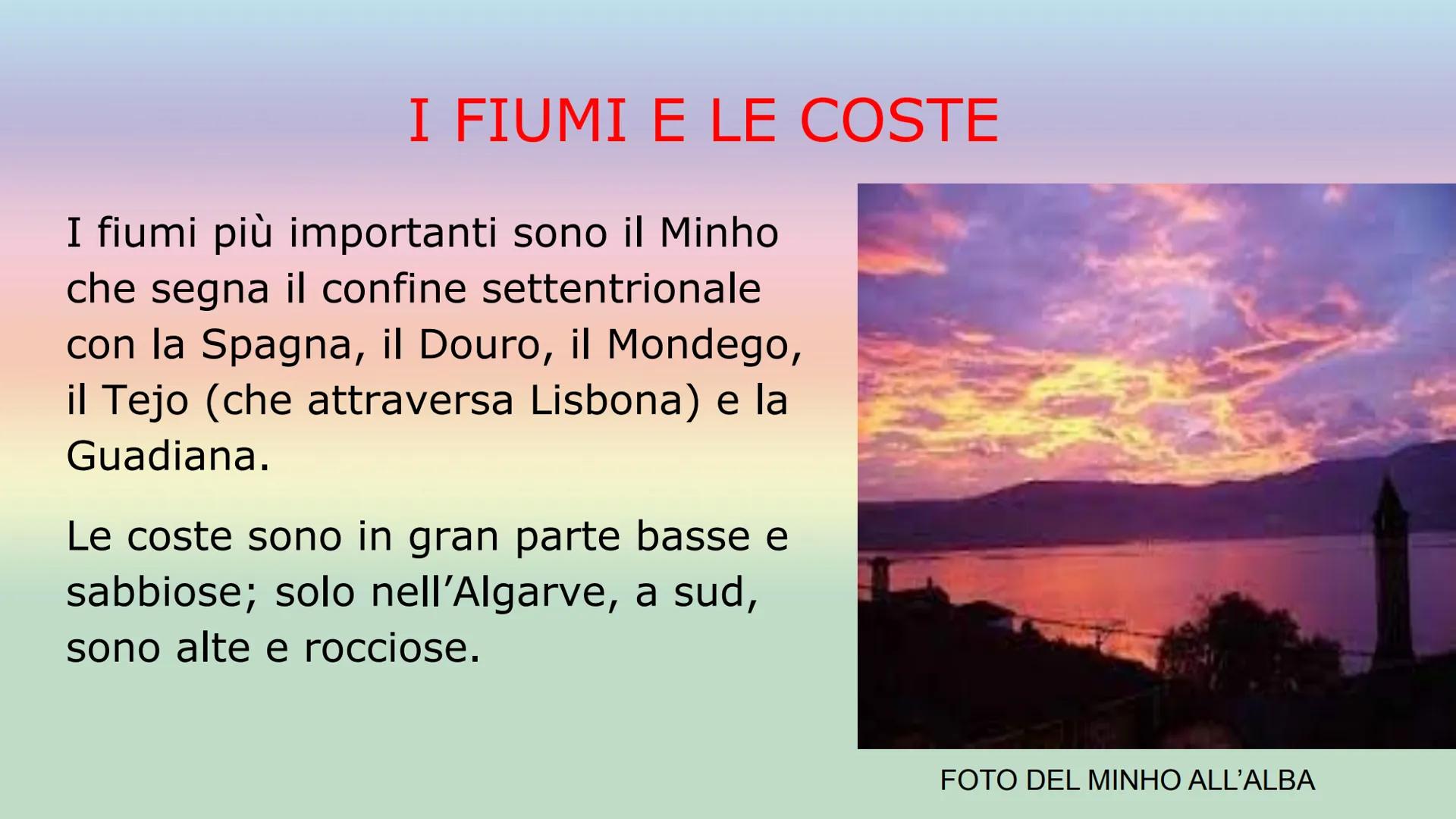 IL PORTOGALLO
SUPERFICIE: 92.212km²
POPOLAZIONE: 10,31 milioni di abitanti
(2020)
CAPITALE: Lisbona
FORMA DI GOVERNO: Repubblica
democratica