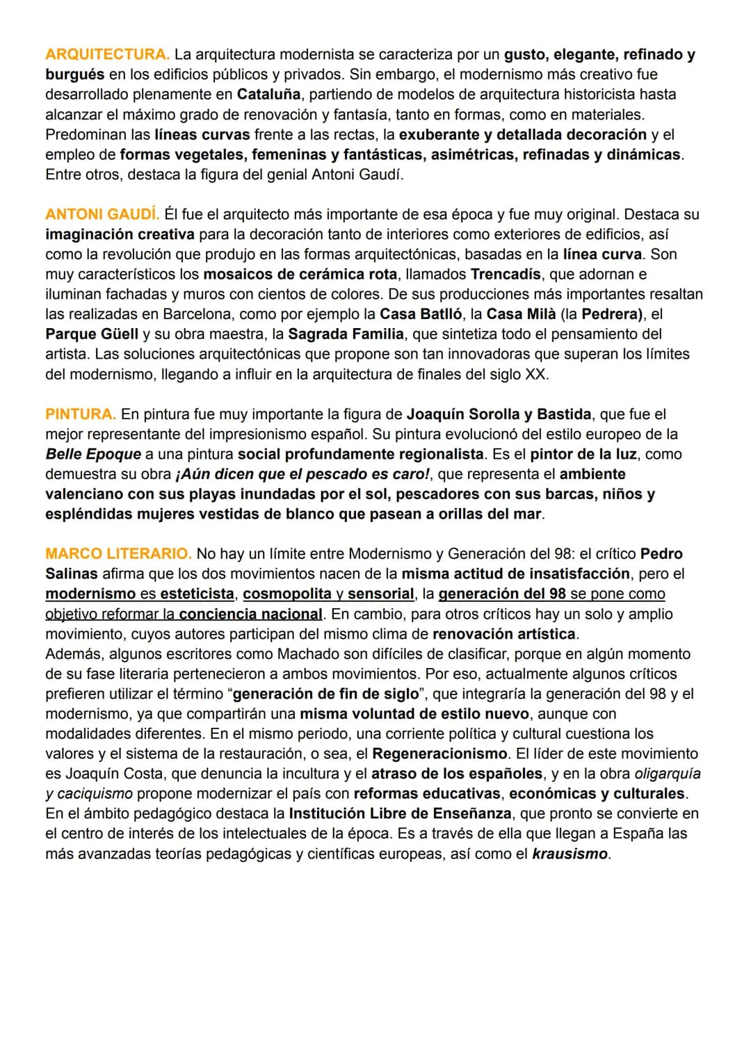MODERNISMO Y GENERACIÓN DEL 98
MARCO HISTÓRICO. A finales del siglo XIX la política española se basa en un sistema de
alternancia de poder e