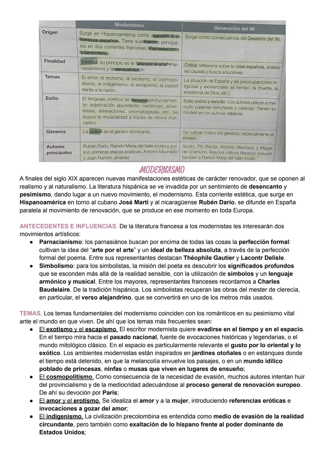 MODERNISMO Y GENERACIÓN DEL 98
MARCO HISTÓRICO. A finales del siglo XIX la política española se basa en un sistema de
alternancia de poder e