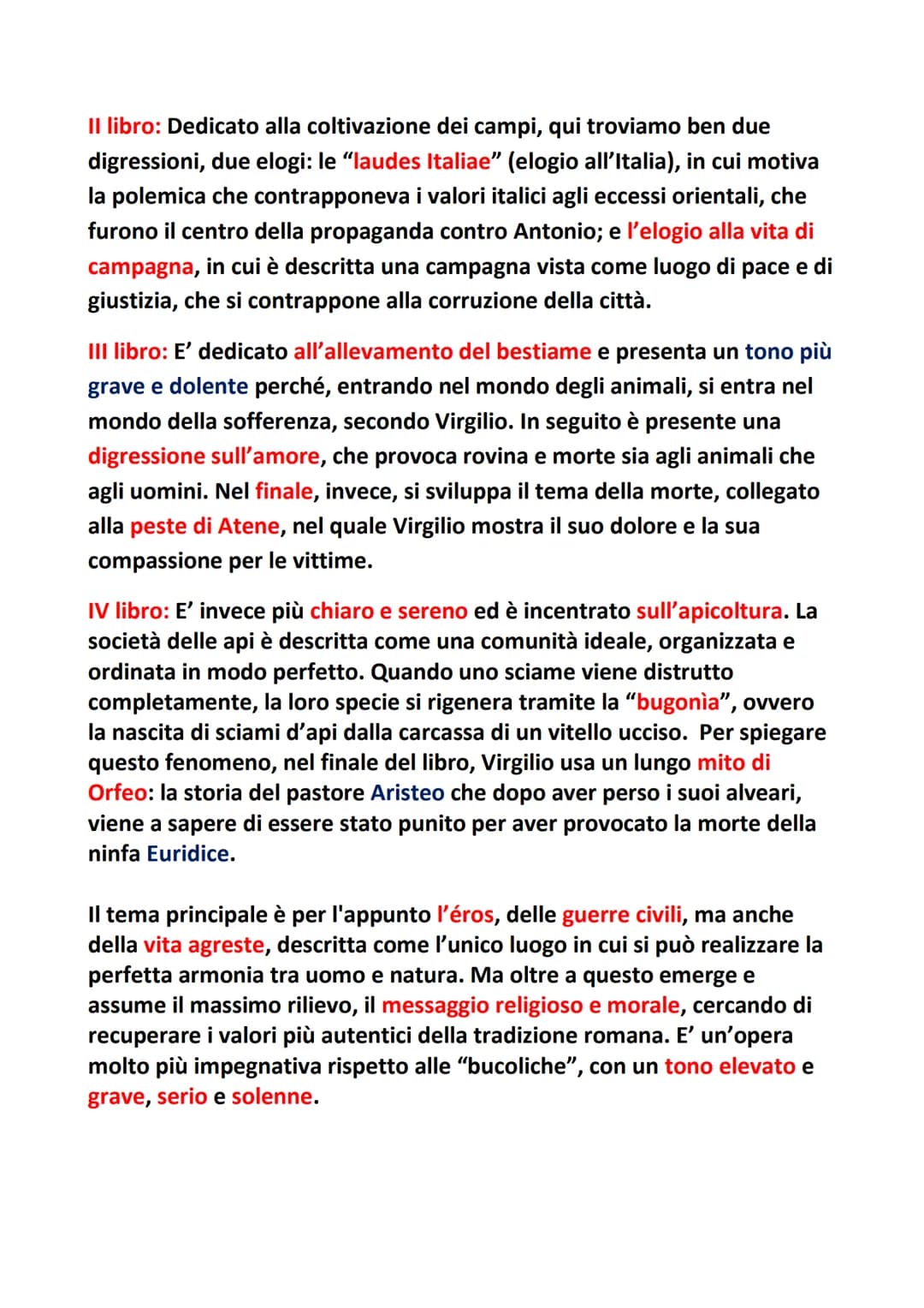 Virgilio
LA VITA
Publio Virgilio Marone nacque nel 70 a.C. ad Andres, villaggio vicino
Mantova. Era figlio di un proprietario terriero e ric