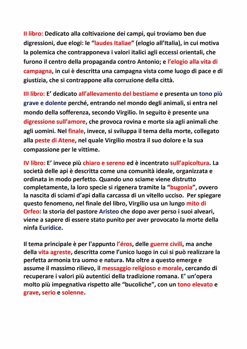 Virgilio
LA VITA
Publio Virgilio Marone nacque nel 70 a.C. ad Andres, villaggio vicino
Mantova. Era figlio di un proprietario terriero e ric