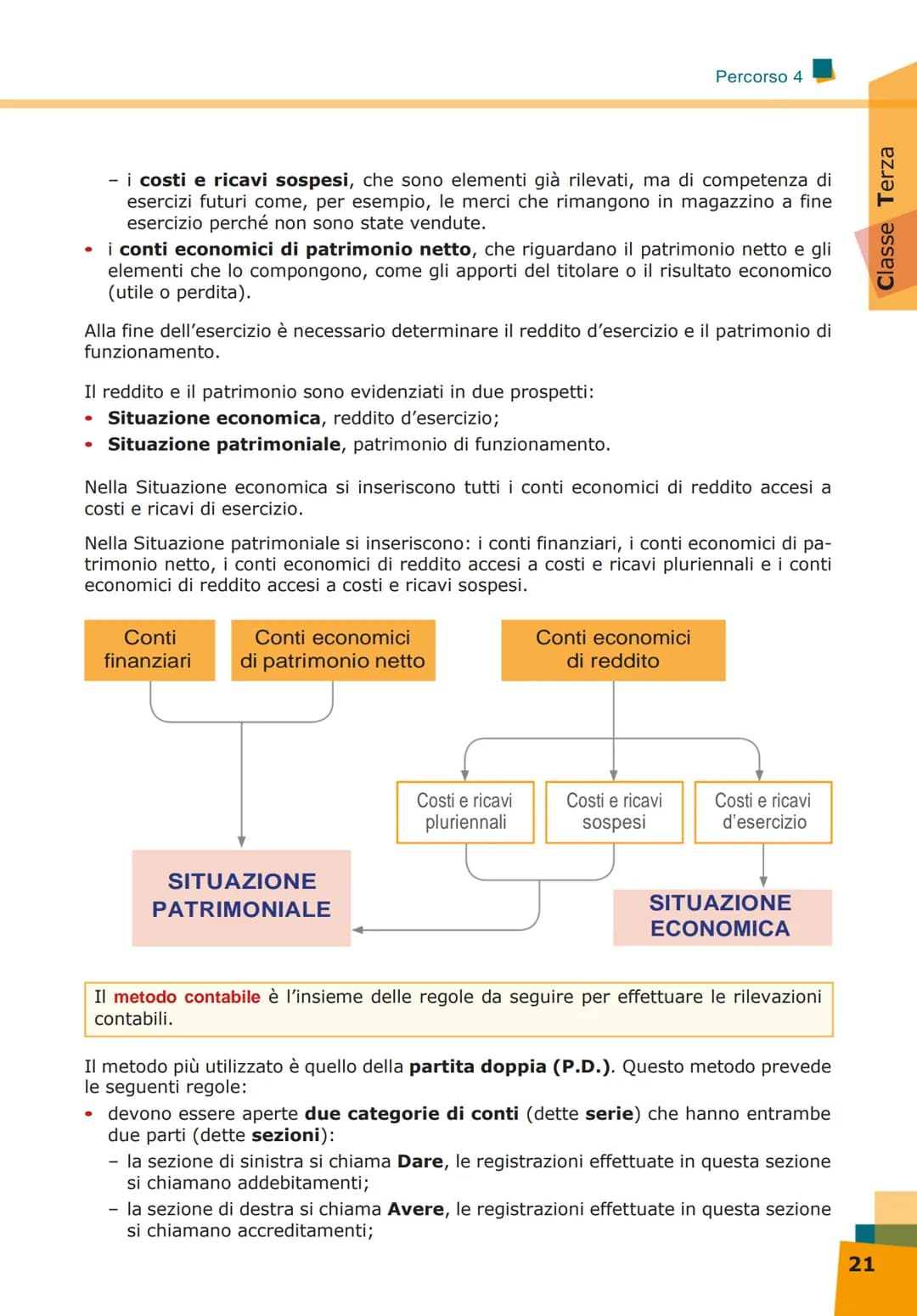 4
Quali sono gli strumenti
che si utilizzano per le
scritture contabili?
Qual è l'oggetto
delle scritture?
La contabilità
generale
In che mo