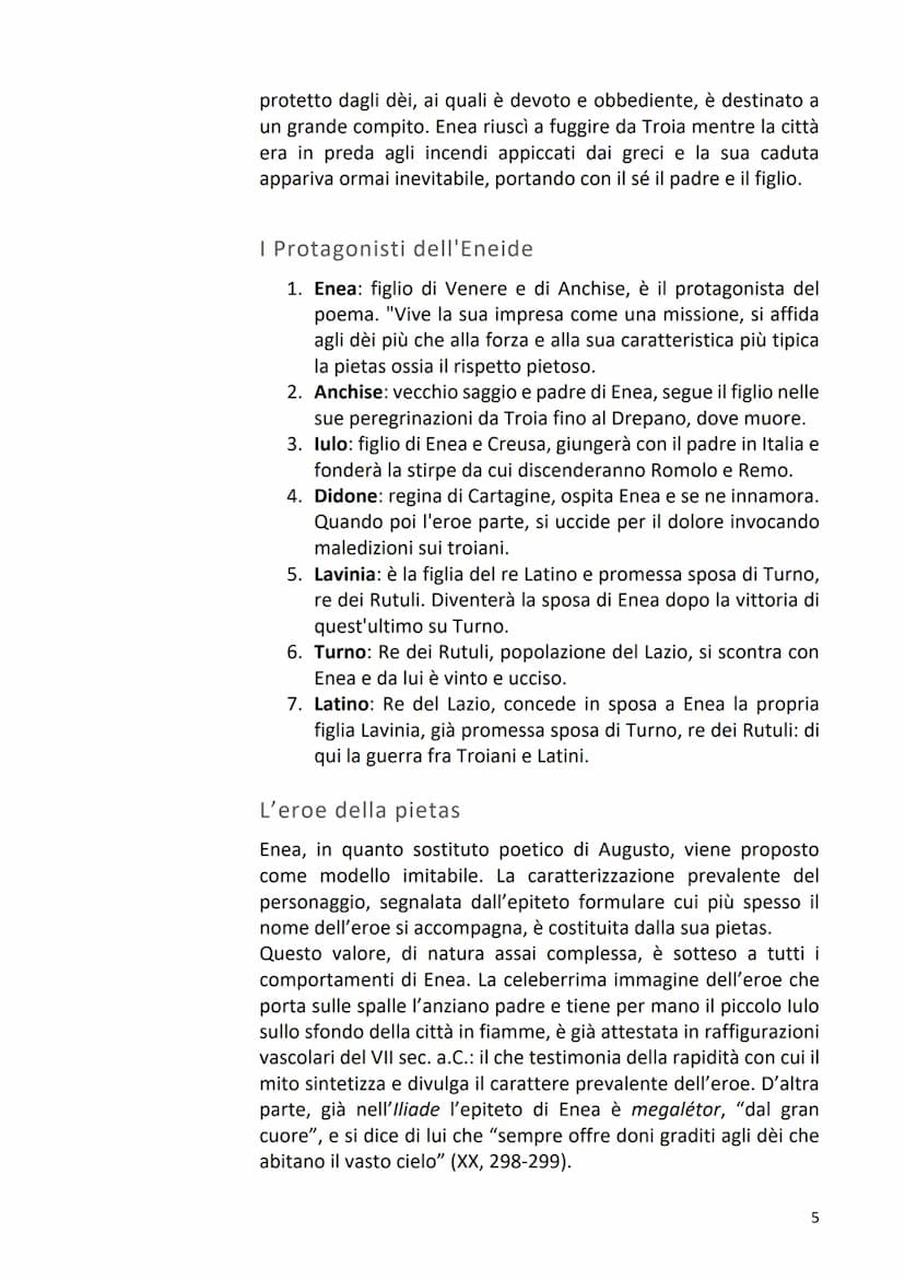 Eneide
TrAMA, riassunto e PersonAGGI DEL POEMA
Di Vigilio
L'Eneide è un poema latino scritto dall'autore latino Publio
Virgilio Marone nel p