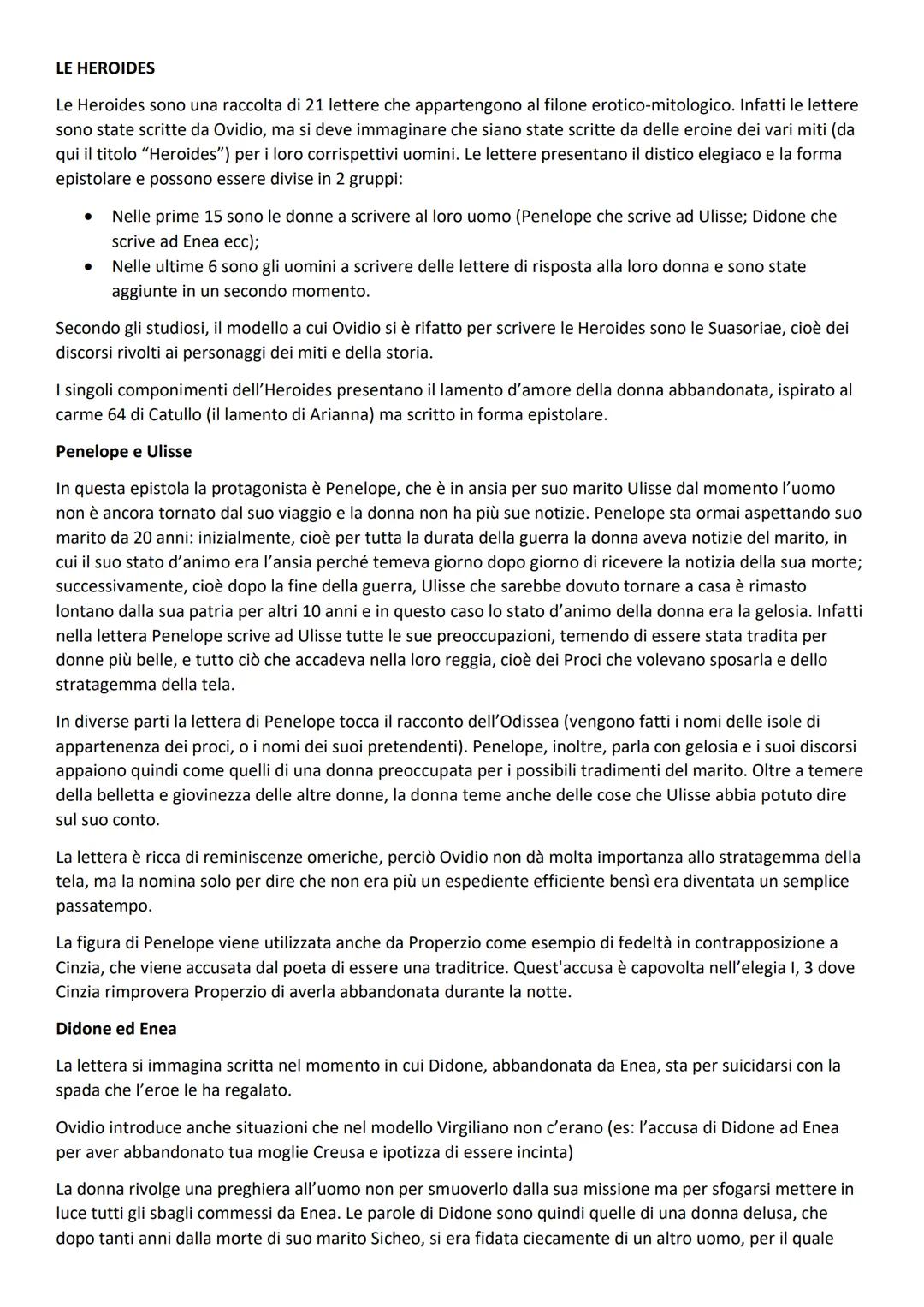L'ELEGIA
L'elegia è un genere letterario sviluppatosi durante l'età augustea che trattava principalmente tematiche
amorose. Essa presenta un