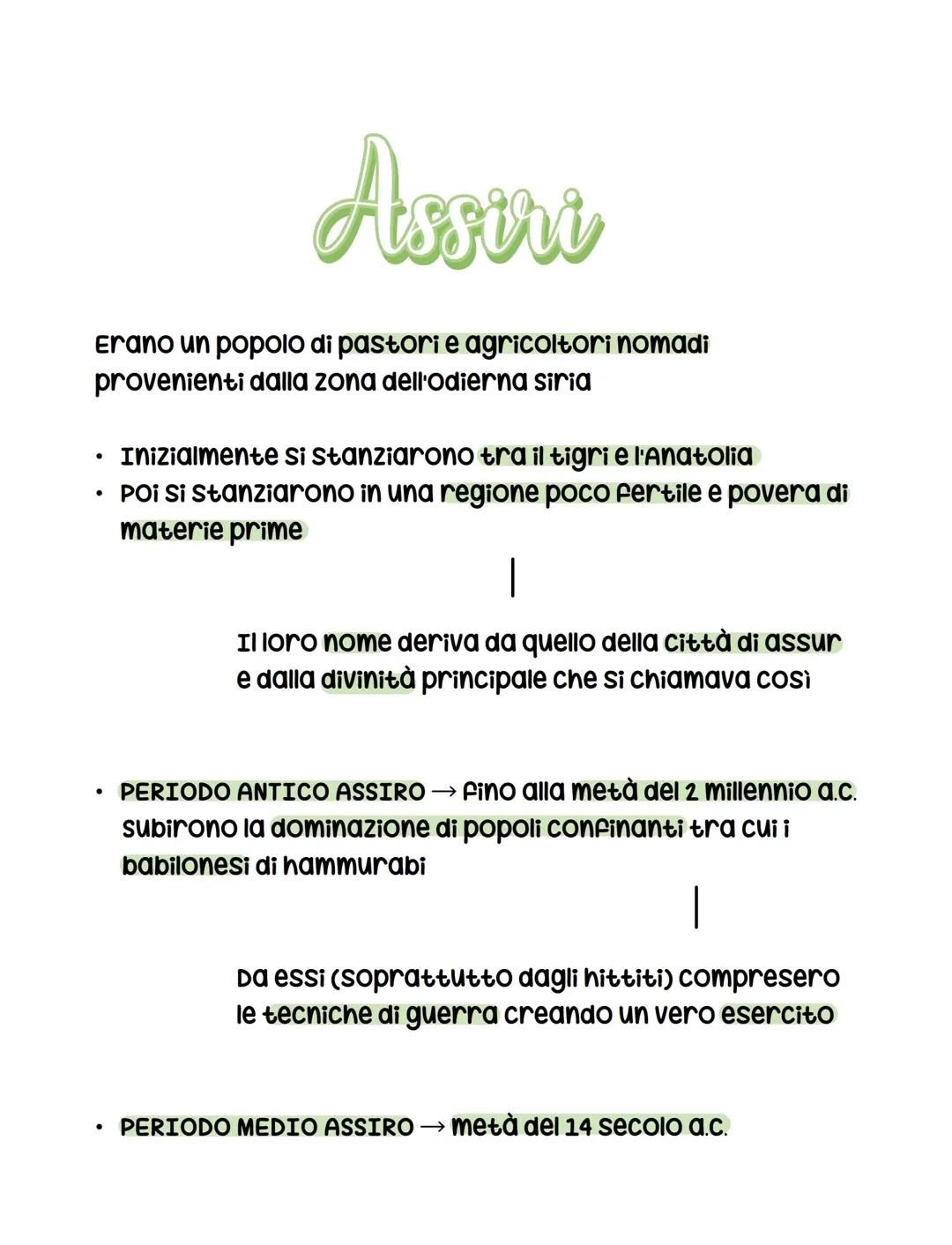 Gli Assiri