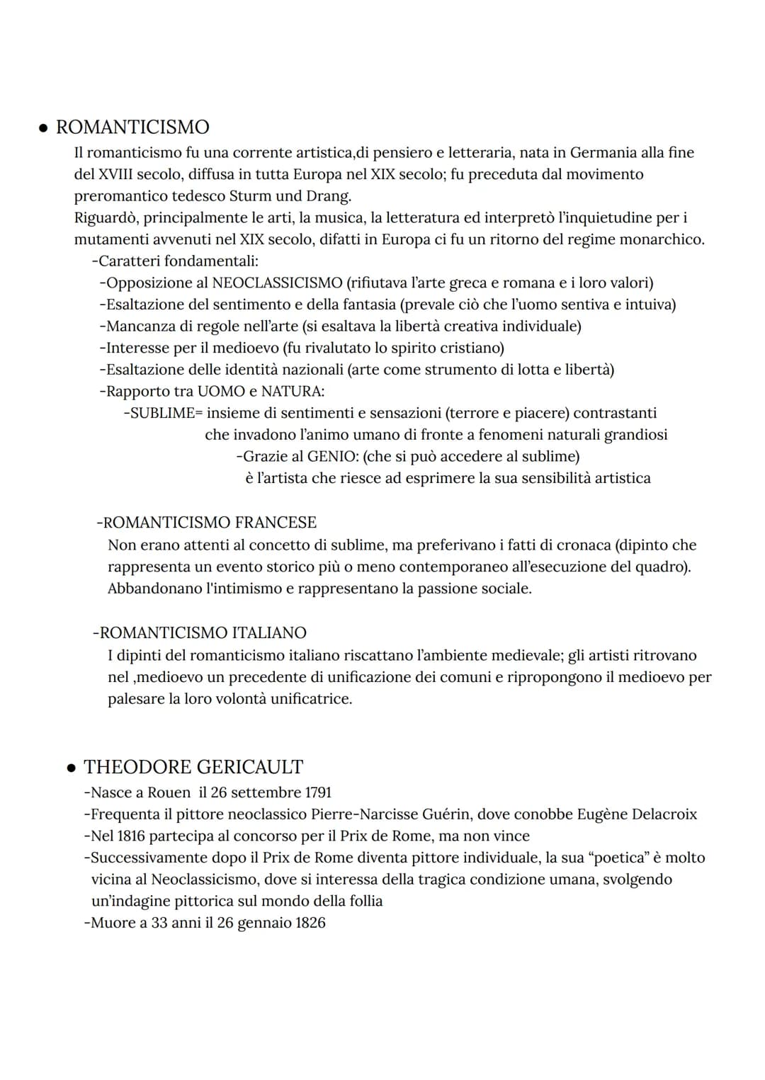 STORIA DELL' ARTE - Esame di Maturità 2023
. NEOCLASSICISMO
Il neoclassicismo fu una corrente artistica e letteraria sorta in Europa tra la
