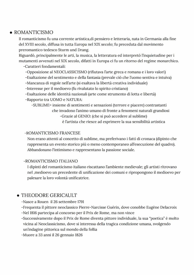 STORIA DELL' ARTE - Esame di Maturità 2023
. NEOCLASSICISMO
Il neoclassicismo fu una corrente artistica e letteraria sorta in Europa tra la
