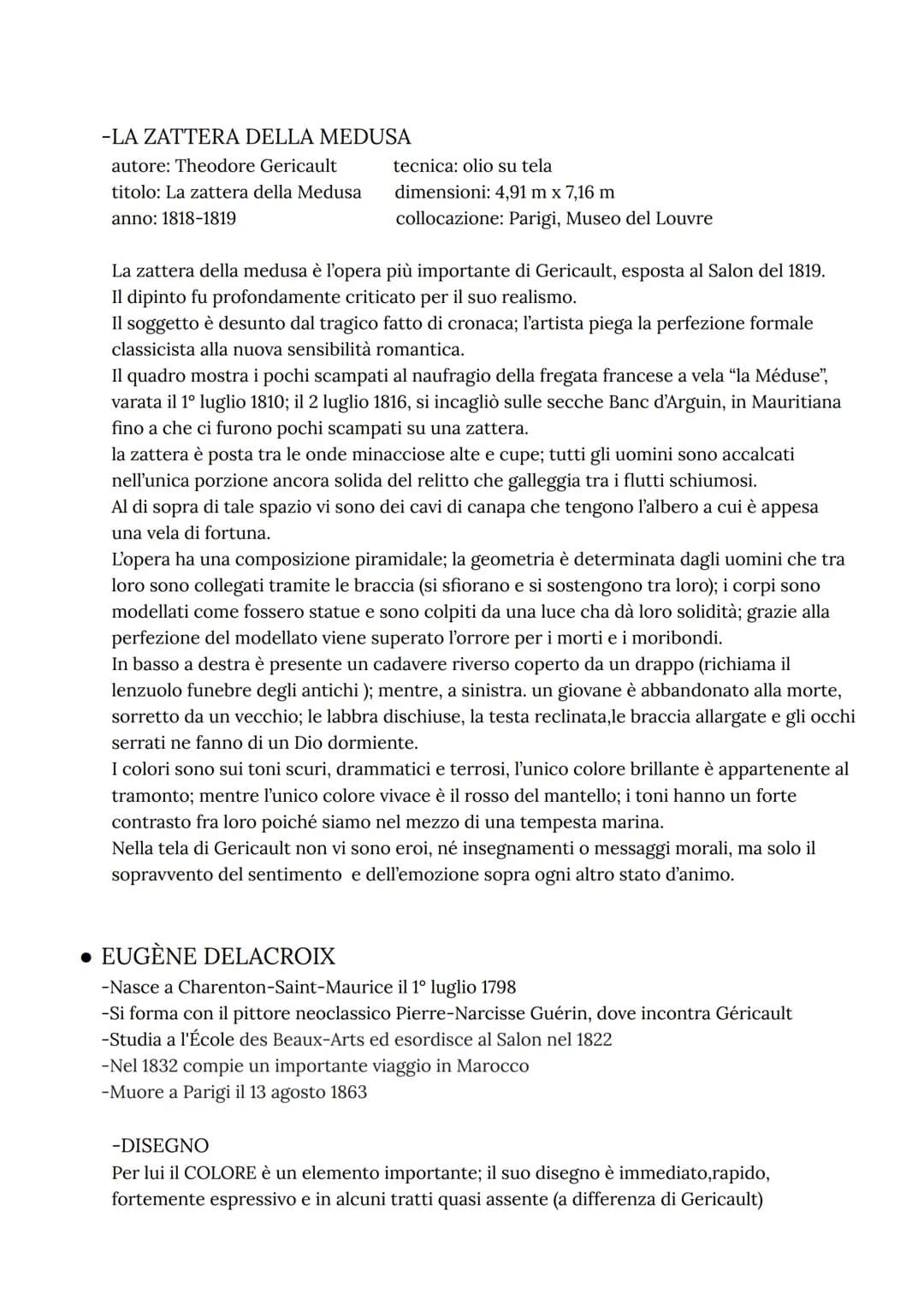 STORIA DELL' ARTE - Esame di Maturità 2023
. NEOCLASSICISMO
Il neoclassicismo fu una corrente artistica e letteraria sorta in Europa tra la
