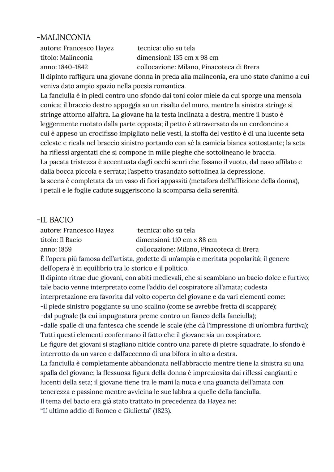 STORIA DELL' ARTE - Esame di Maturità 2023
. NEOCLASSICISMO
Il neoclassicismo fu una corrente artistica e letteraria sorta in Europa tra la
