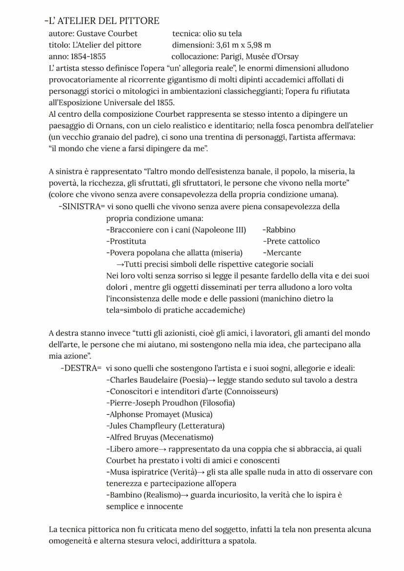 STORIA DELL' ARTE - Esame di Maturità 2023
. NEOCLASSICISMO
Il neoclassicismo fu una corrente artistica e letteraria sorta in Europa tra la
