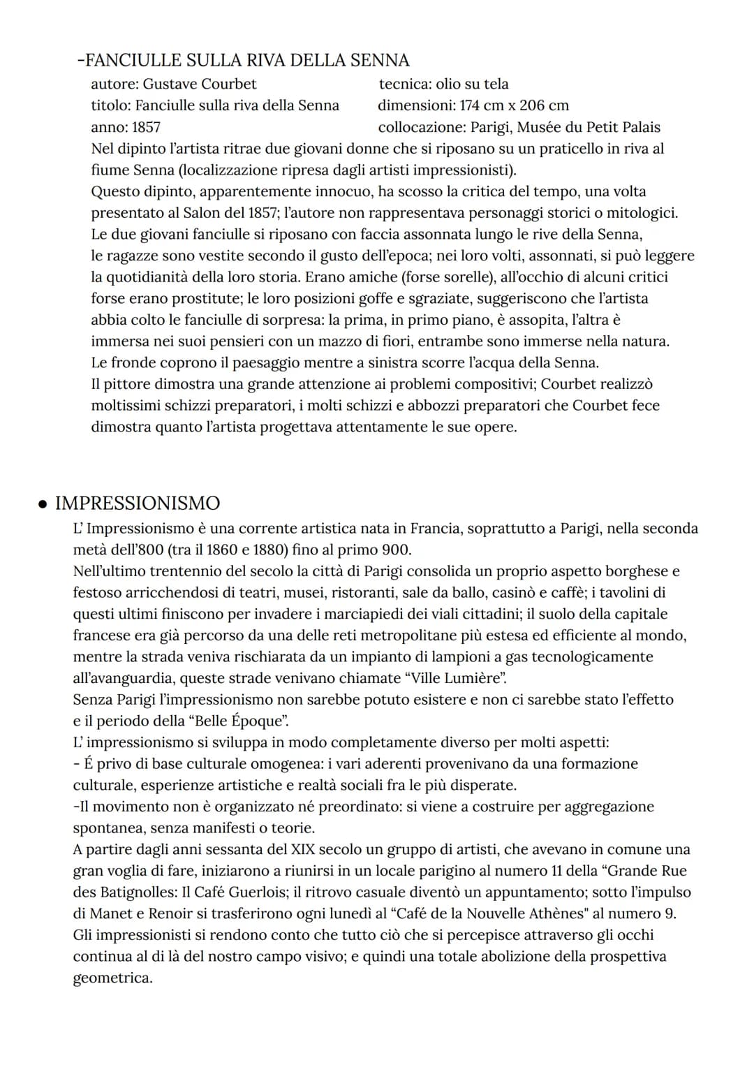 STORIA DELL' ARTE - Esame di Maturità 2023
. NEOCLASSICISMO
Il neoclassicismo fu una corrente artistica e letteraria sorta in Europa tra la
