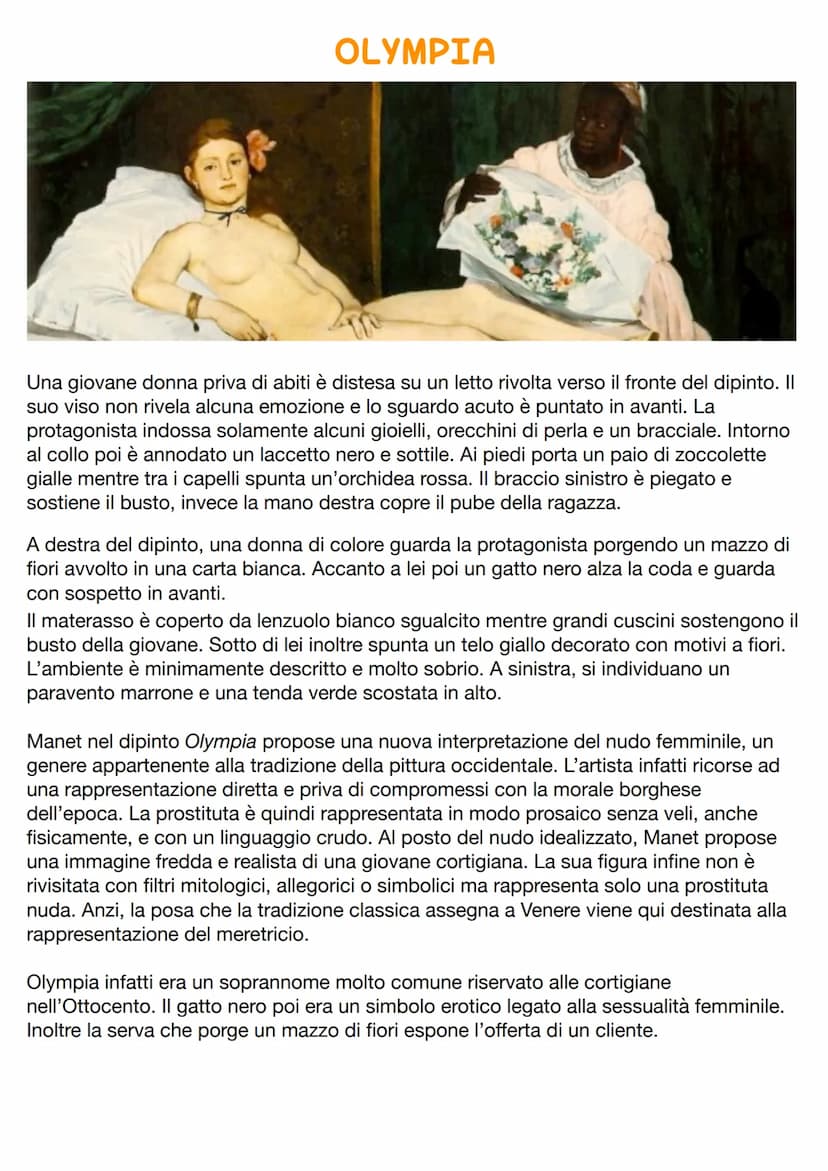 Edouard Manet
Edouard Manet nasce a Parigi il giorno 23 gennaio 1832 ed è stato è stato un pittore
francese considerato il maggiore interpre