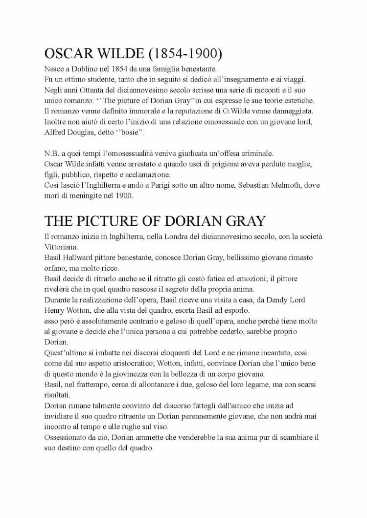 Know oscar wilde-il ritratto di Dorian Gray thumbnail