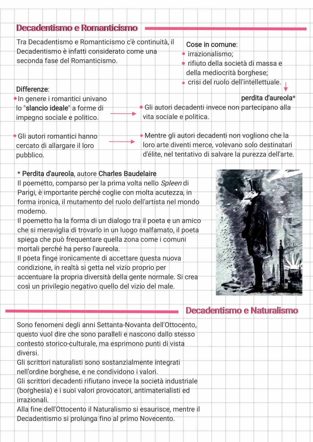 Il Decadentismo
Il termine indica un movimento letterario nato
a Parigi durante gli anni ottanta dell'Ottocento.
Il 26 maggio 1883 sul perio