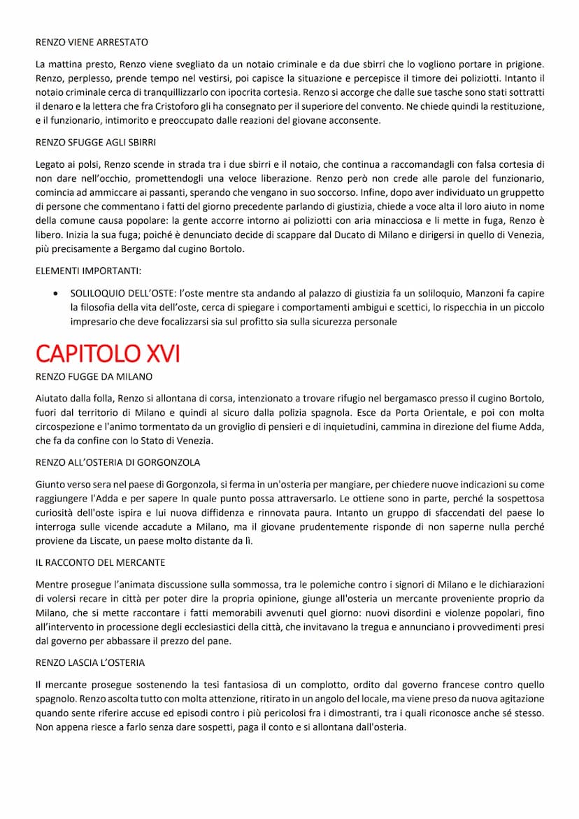 CAPITOLO V
TEMA: Rappresentazione di una classe sociale chiamata a precise responsabilità sociali e che invece si dedica solo a
questioni oz