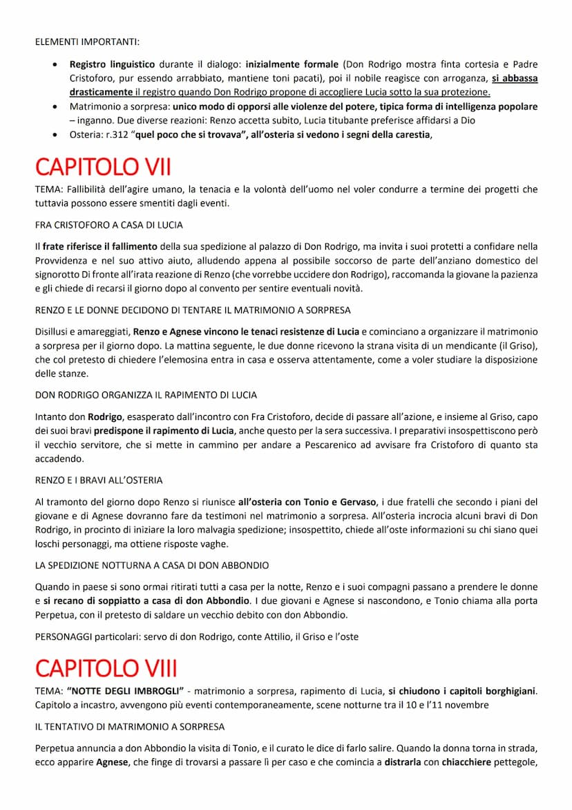 CAPITOLO V
TEMA: Rappresentazione di una classe sociale chiamata a precise responsabilità sociali e che invece si dedica solo a
questioni oz