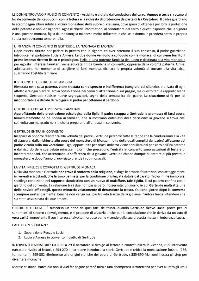 CAPITOLO V
TEMA: Rappresentazione di una classe sociale chiamata a precise responsabilità sociali e che invece si dedica solo a
questioni oz