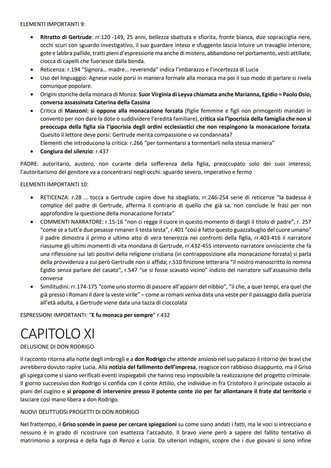 CAPITOLO V
TEMA: Rappresentazione di una classe sociale chiamata a precise responsabilità sociali e che invece si dedica solo a
questioni oz