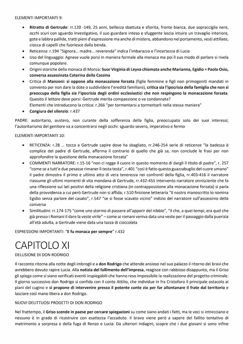 CAPITOLO V
TEMA: Rappresentazione di una classe sociale chiamata a precise responsabilità sociali e che invece si dedica solo a
questioni oz