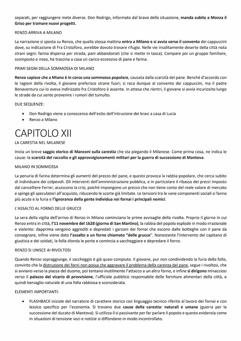 CAPITOLO V
TEMA: Rappresentazione di una classe sociale chiamata a precise responsabilità sociali e che invece si dedica solo a
questioni oz