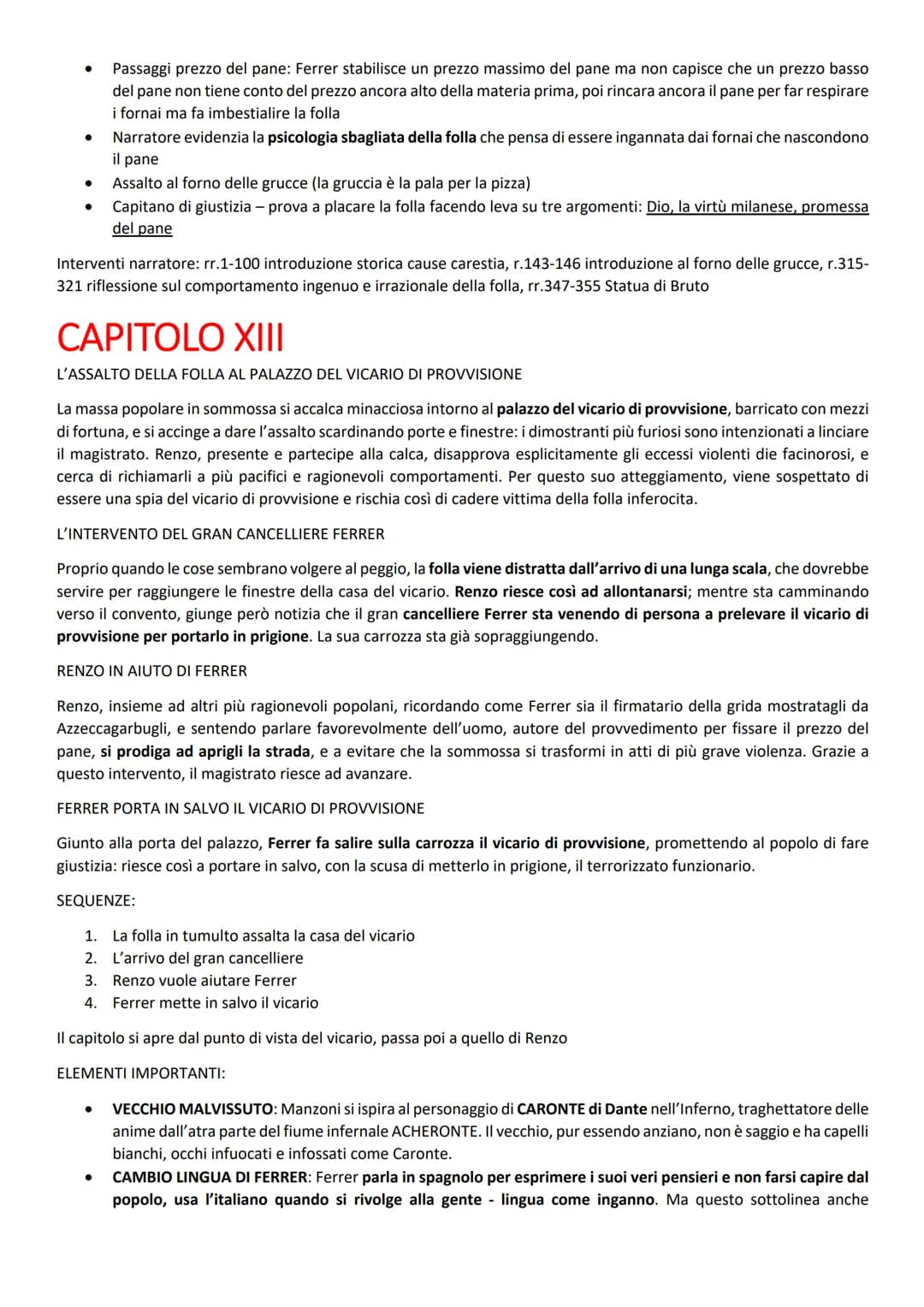CAPITOLO V
TEMA: Rappresentazione di una classe sociale chiamata a precise responsabilità sociali e che invece si dedica solo a
questioni oz