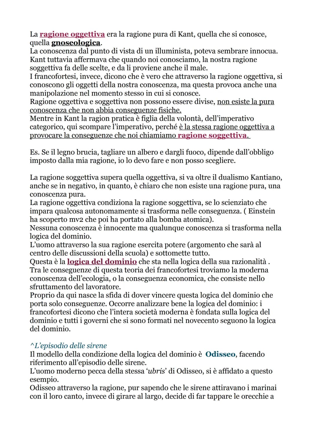 LA SCUOLA DI FRANCOFORTE
La scuola di Francoforte nasce a Francoforte nel 1922, siamo già in un epoca
molto addentro al nuovo secolo.
Nel 19