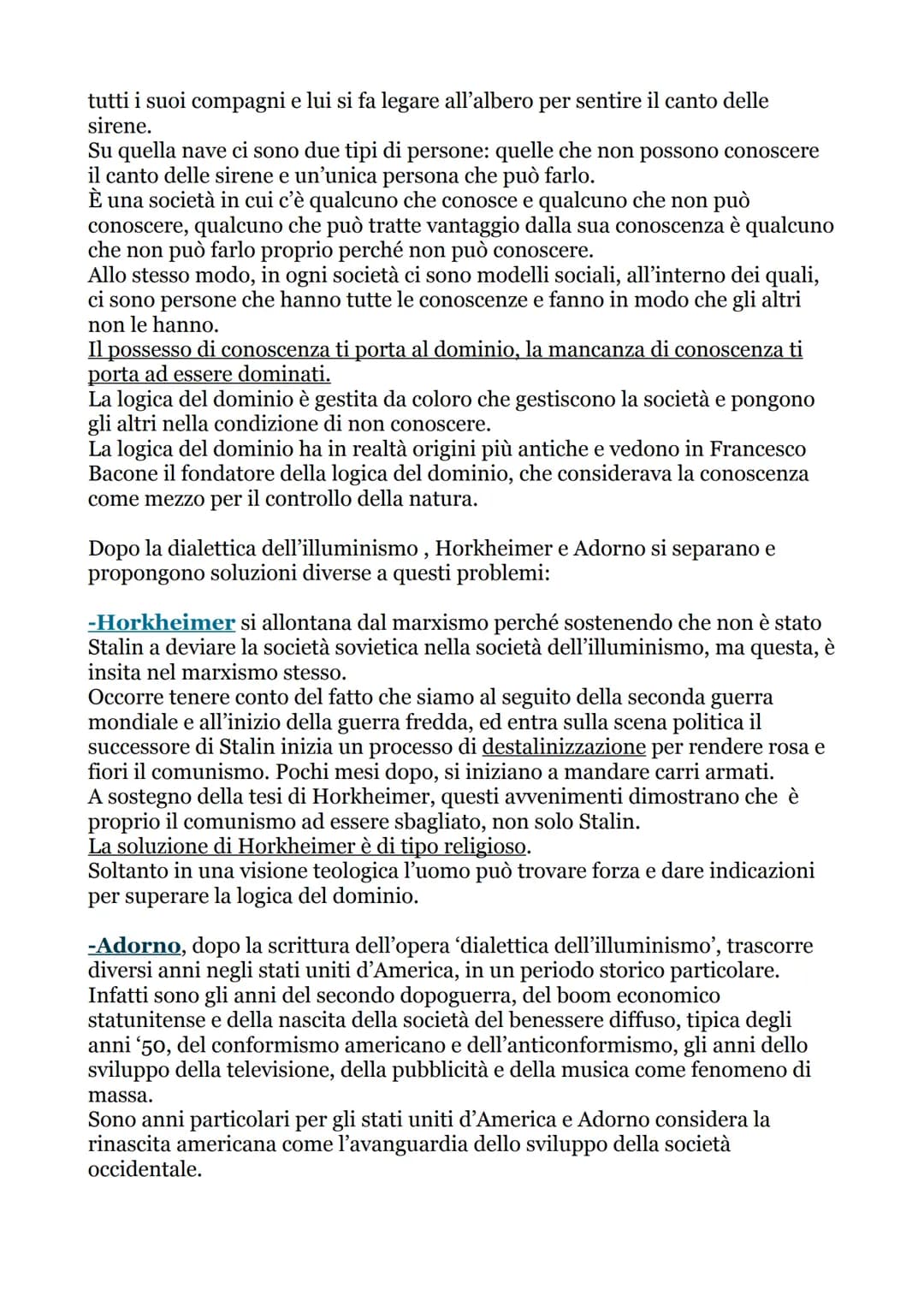 LA SCUOLA DI FRANCOFORTE
La scuola di Francoforte nasce a Francoforte nel 1922, siamo già in un epoca
molto addentro al nuovo secolo.
Nel 19