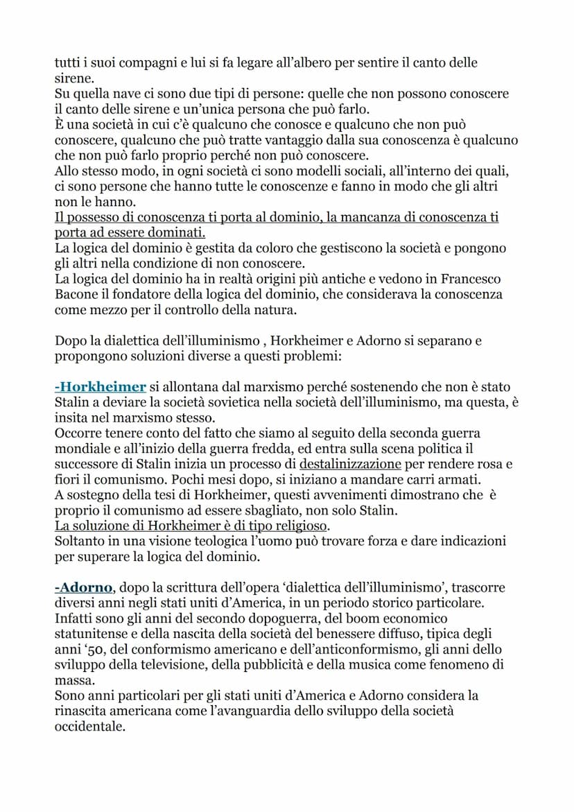 LA SCUOLA DI FRANCOFORTE
La scuola di Francoforte nasce a Francoforte nel 1922, siamo già in un epoca
molto addentro al nuovo secolo.
Nel 19