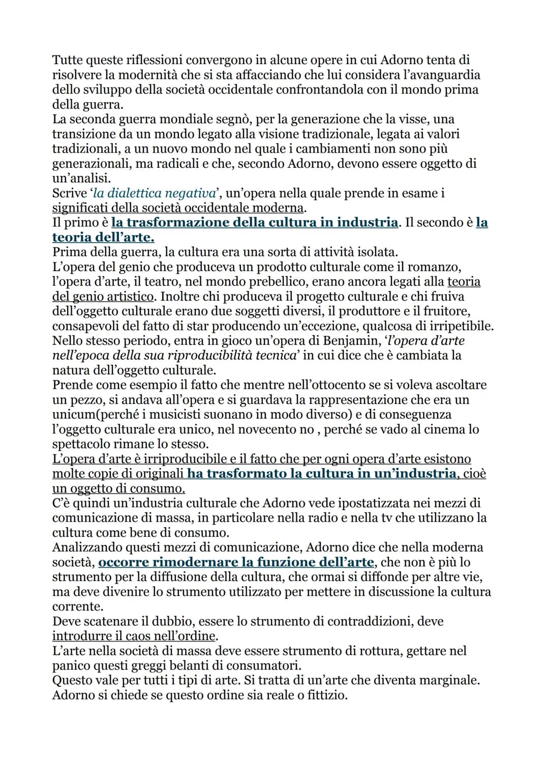 LA SCUOLA DI FRANCOFORTE
La scuola di Francoforte nasce a Francoforte nel 1922, siamo già in un epoca
molto addentro al nuovo secolo.
Nel 19
