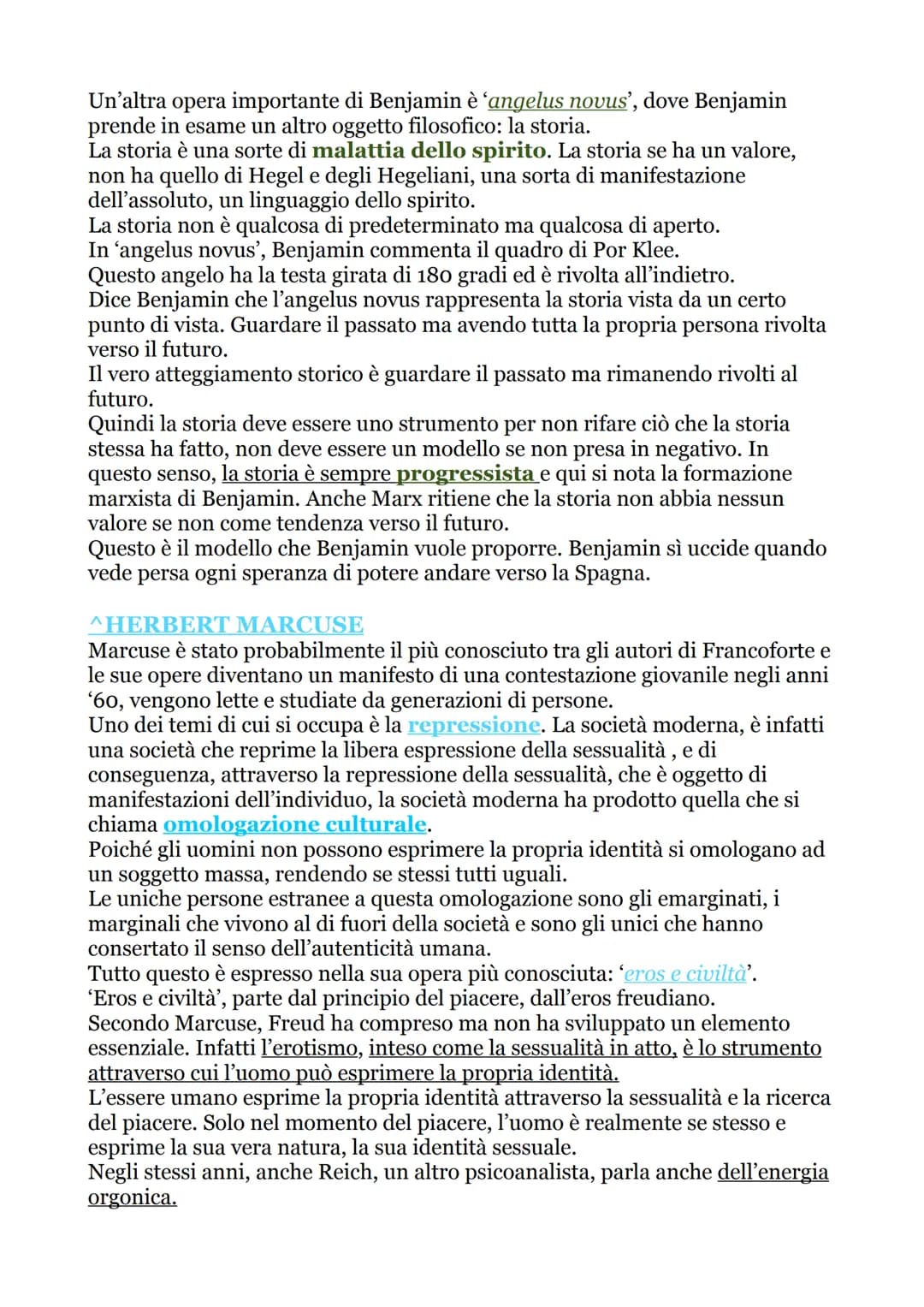 LA SCUOLA DI FRANCOFORTE
La scuola di Francoforte nasce a Francoforte nel 1922, siamo già in un epoca
molto addentro al nuovo secolo.
Nel 19