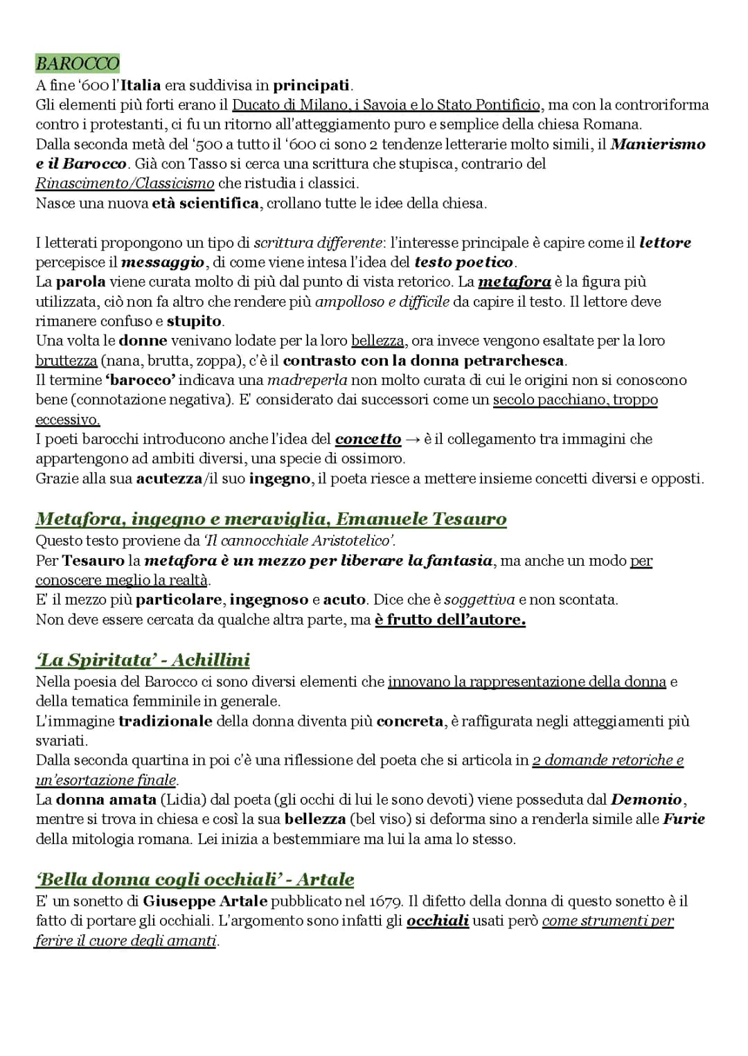 italiano - galileo galilei, cesare beccaria 