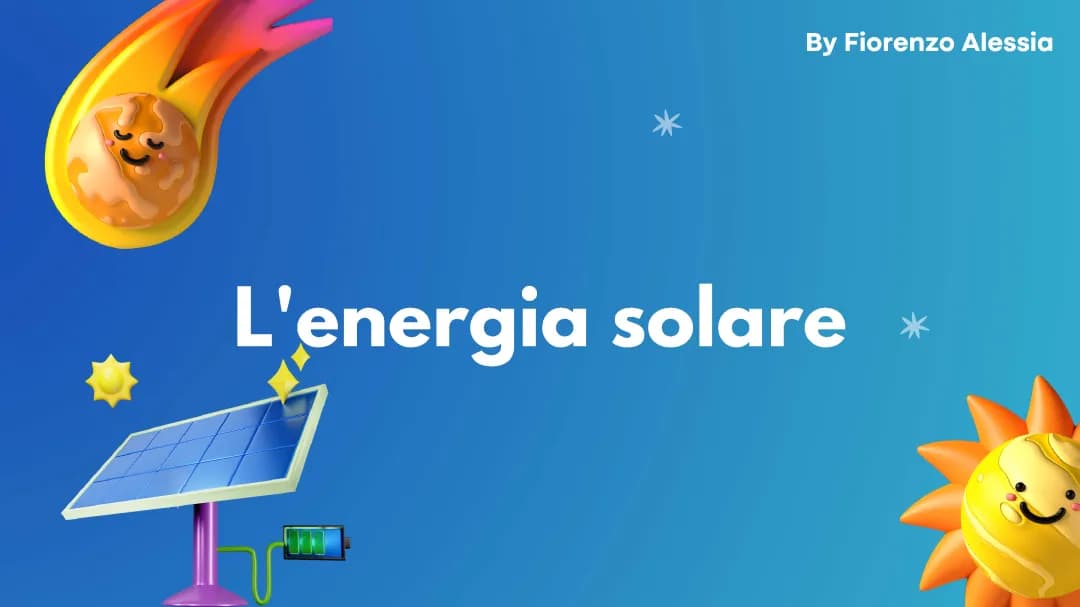 l'energia solare