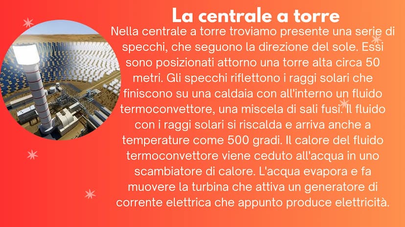 By Fiorenzo Alessia
L'energia solare cos è il sole
Il sole è la stella del sistema
solare, costituita da materia
gassosa che emana luce e ca