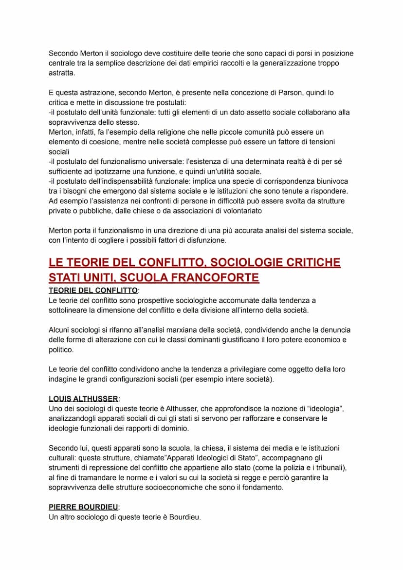 IL FUNZIONALISMO, PARSONS, MODELLO AGIL
IL FUNZIONALISMO
Il funzionalismo è una corrente di pensiero sociologico caratterizzata dalla concez
