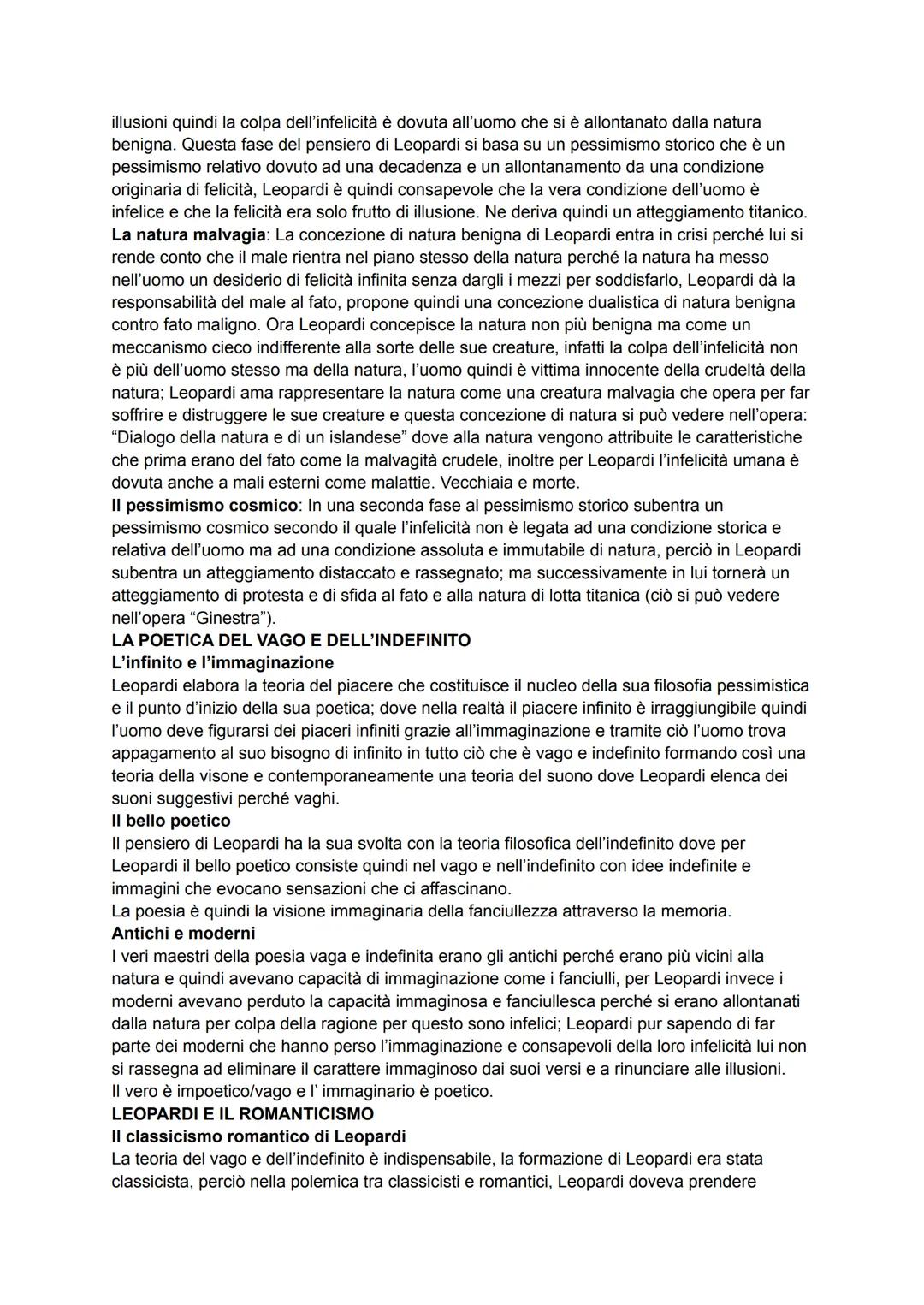 GIACOMO LEOPARDI
La vita
Leopardi nacque il 29 Giugno 1798 a Recanati un piccolo borgo dove la sua famiglia faceva
parte della nobiltà terri