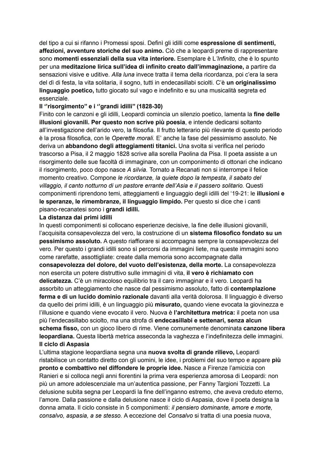GIACOMO LEOPARDI
La vita
Leopardi nacque il 29 Giugno 1798 a Recanati un piccolo borgo dove la sua famiglia faceva
parte della nobiltà terri